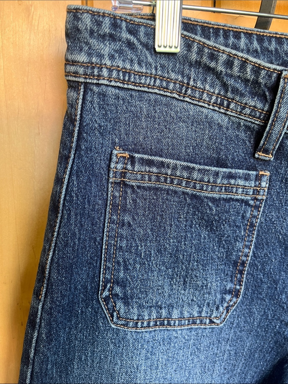 JBD Micro Patch Pocket Wide Leg Denim NWT - Picture 5 of 7